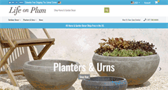 Desktop Screenshot of lifeonplum.com